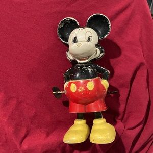 1950 vintage wind up Mickey Mouse
